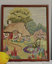 Vintage framed thatched - vintage,