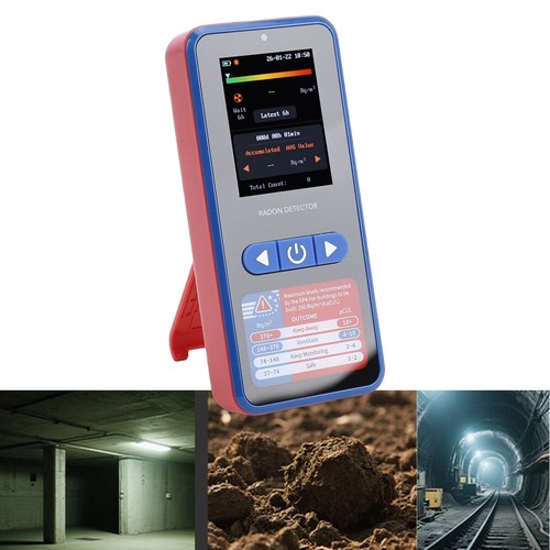 Radon detector inch tft - radon,