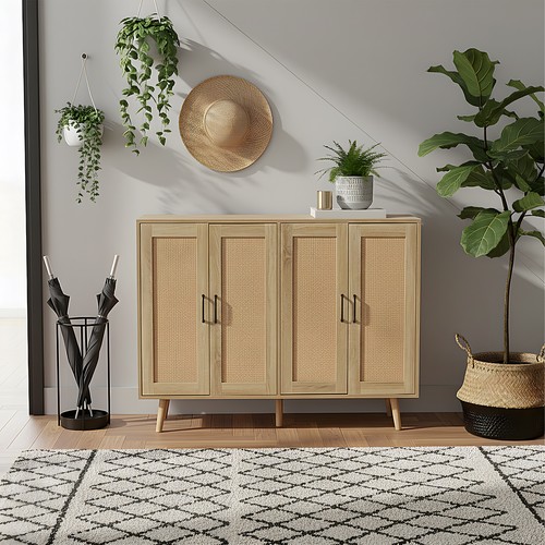 Natural door rattan - natural,