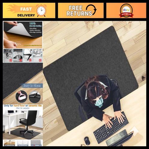 Large desk chair mat for - desk,