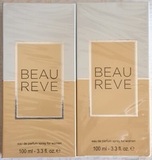 2 x 100ml Women's Eau de Parfum Spray BEAU REVE Gift For Ladies For Her EDP