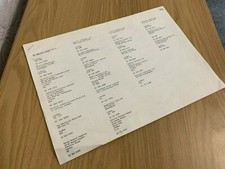 Commodore VIC 20 1982 Retailers List ( Original Printed ) -?Retro Gift Idea?