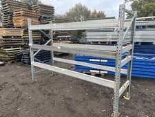 Galvanised Outdoor Storage Used Pallet Racking Shelving Custom Size Available UK
