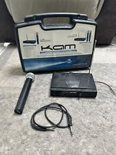 KAM KWM6 Single Channel Wireless Microphone System + 1 Mic