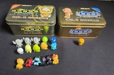 Gogo's Crazy Bones Gold Series Part 1 & 2 + most wanted - Limited Ed. - Complete