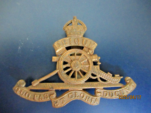 Royal artillery brass - royal, artillery.brass