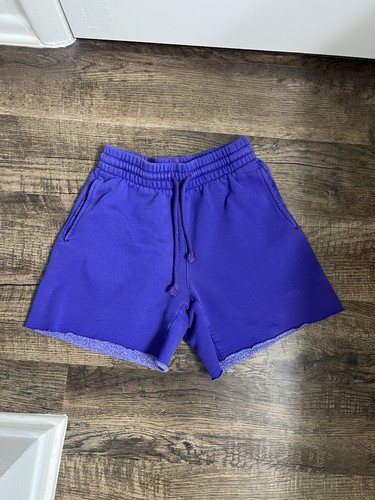 Xxs tna purple sweat shorts - xxs,