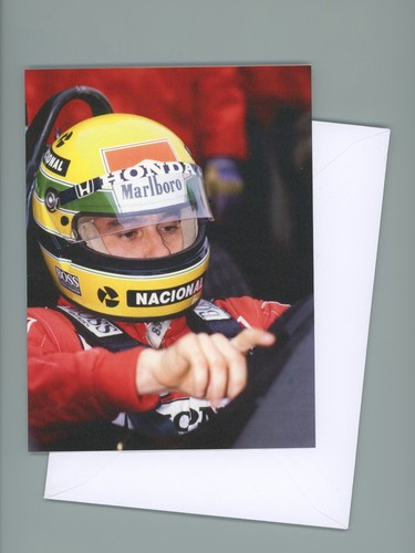 Ayrton senna greeting - senna,