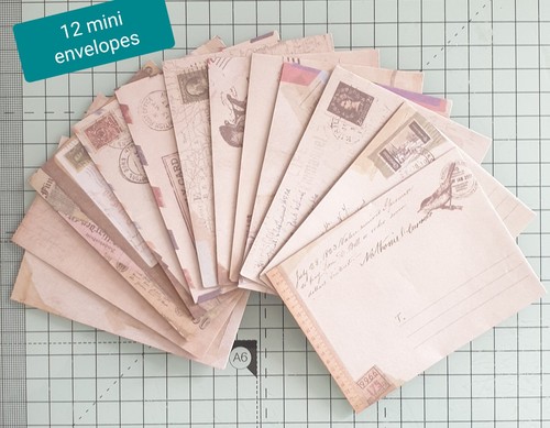 12pcs mini envelopes small - 12pcs,