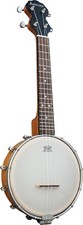 Ashbury AB-14 UKULELE BANJO / BANJOLELE, Closed Back, mahogany. From Hobgoblin