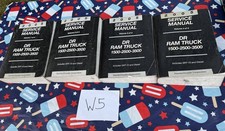 2005 DODGE RAM TRUCK SRT-10 & DIESEL Service Shop Manual Set_1500 2500 3500 W5