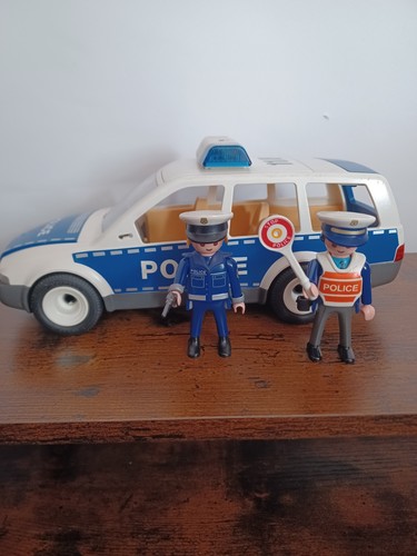 Playmobil police car - police,