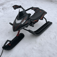 Kids Snow Steering Sledge Twin