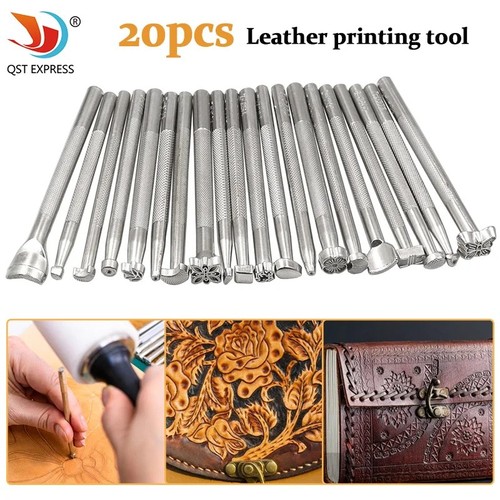 20pcs leather stamp tool kit - 20pcs,
