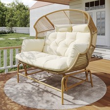 2 Seater Garden PE Rattan
