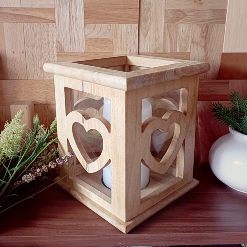 Wooden lantern romantic - lantern,