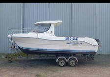 QUICKSILVER PILOTHOUSE 640 MERCURY 90 HP 2 STROKE.                    TRAILER 