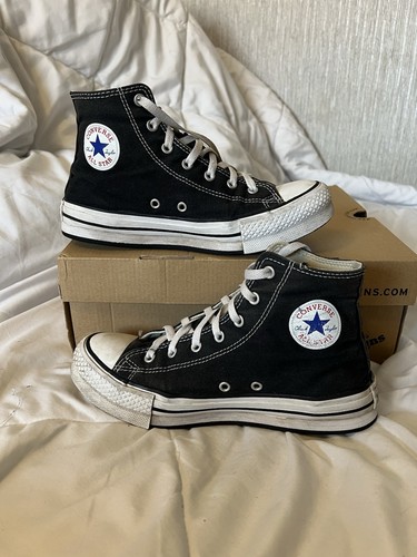 Platform black converse - uk, 5