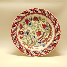 LARGE TURKISH HAND PAINTED