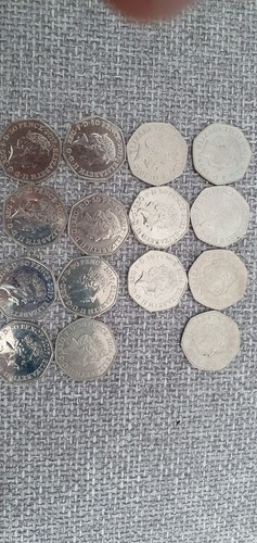 50p fifty pence coin - 50p,