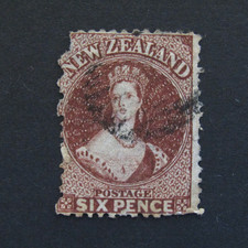 New zealand stamp six - new,