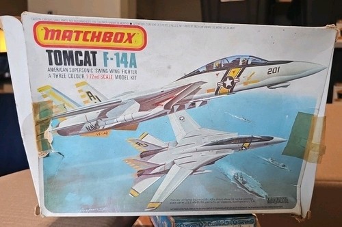 Vtg 1983 matchbox 14a - 1983, f-14a