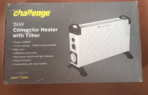 Challenge 2kw convector heater - challenge,