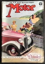 The MOTOR Magazine 7 Sep 1937 JOWETT EIGHT ROAD TEST  1938 Cars  TOURIST TROPHY