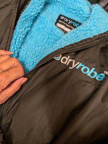 Dryrobe advance black blue - dryrobe,