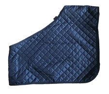 Black Quilted Shoulder Guard -