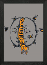 Divide framed wall art - wall,