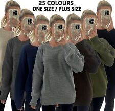 Women Ladies Chunky Knitted