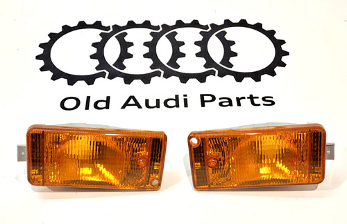 New indicator set orange - orange, audi
