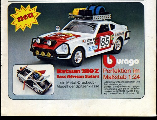 Burago datsun 280 z - --, east