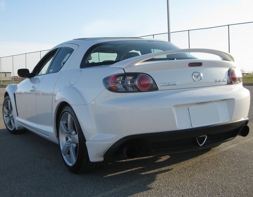 Fiberglass rear spoiler - , wing