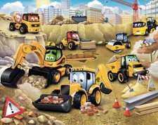 JCB Diggers & Tractors Graphic