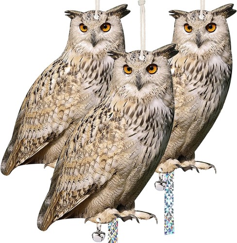 3pcs owl bird scarer - 3pcs,