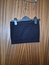 Primark Black Boob Tube - Size