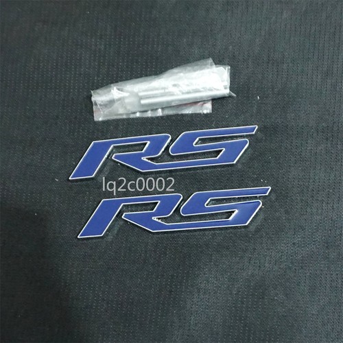 Blue silver chrome metal - rs,