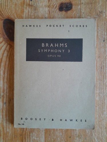 Brahms symphony vintage - no, 3
