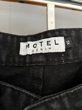 Motel Rocks Black Denim