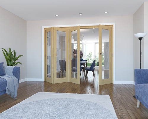 2209mm oak lite clear glass - oak, 1