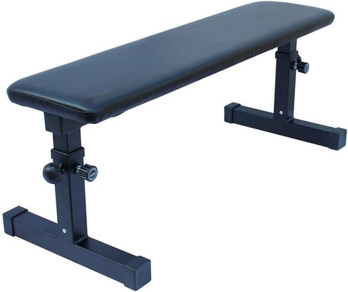 Heavy duty flat weight bench - flat,