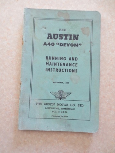 1955 austin a40 devon - austin,