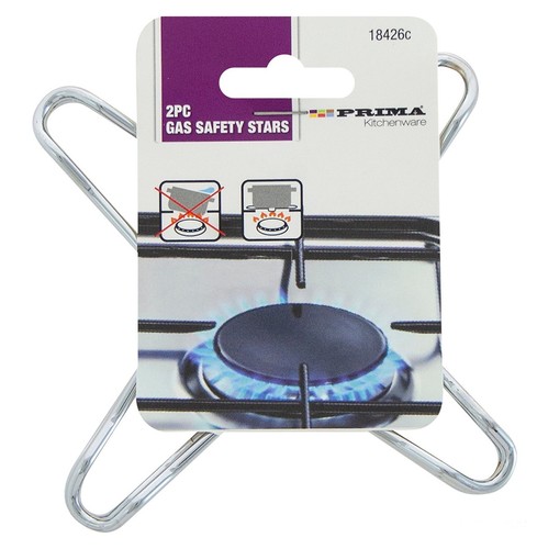 2pc chrome plated metal - 2pc,