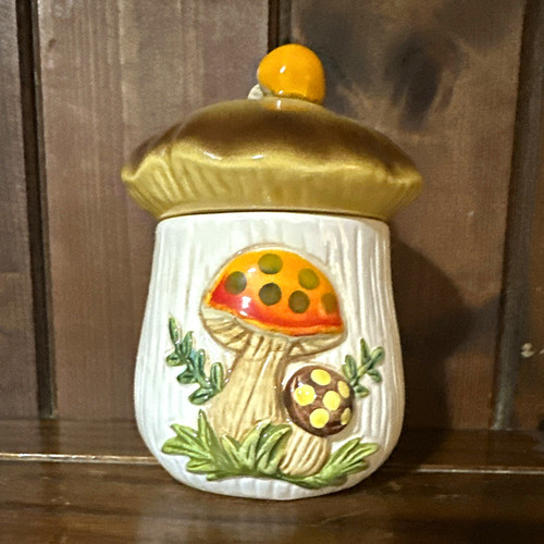 Vintage retro ceramic mushroom - vintage/retro,