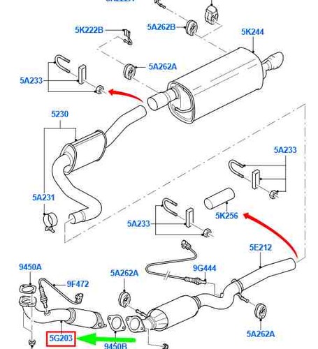 Ford fiesta mk5 front flexi - fiesta,