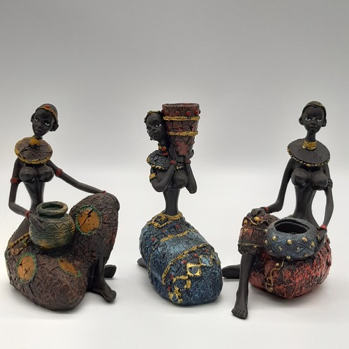 Set african tribal women - of, 3