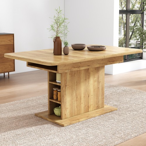Extendable dining table - dining,