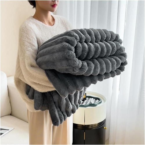 Luxurious faux rabbit fur - luxurious,
